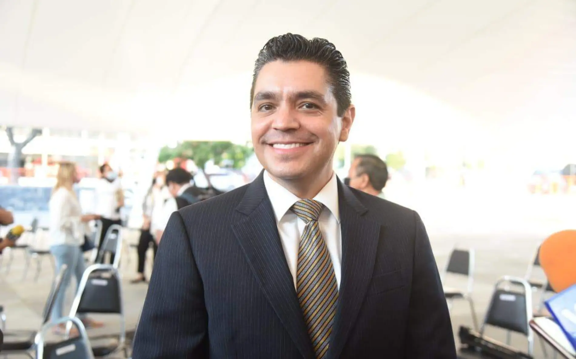 Ricardo Rodríguez Martínez, delegado de la Segob en Tamaulipas José Luis Tapia